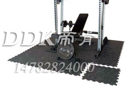 【健身房器械专用橡胶地板】10mm厚可定制健身房器械专用橡胶地板