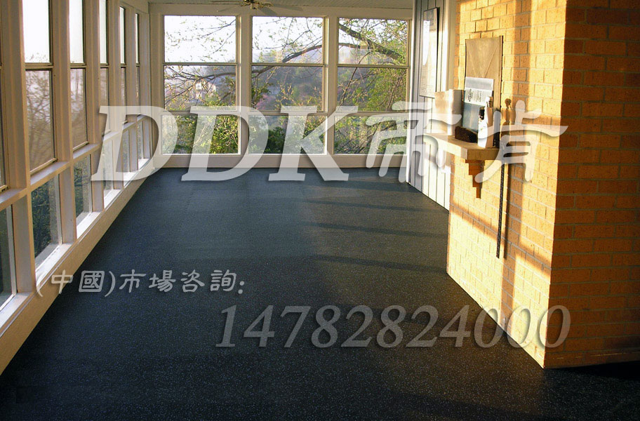 【健身房运动地板】环保橡胶材质健身房运动地板提供定制生产样板图片,帝肯(DDK)_S3020_P500（Niki|耐柯）效果图，健身房橡胶地板