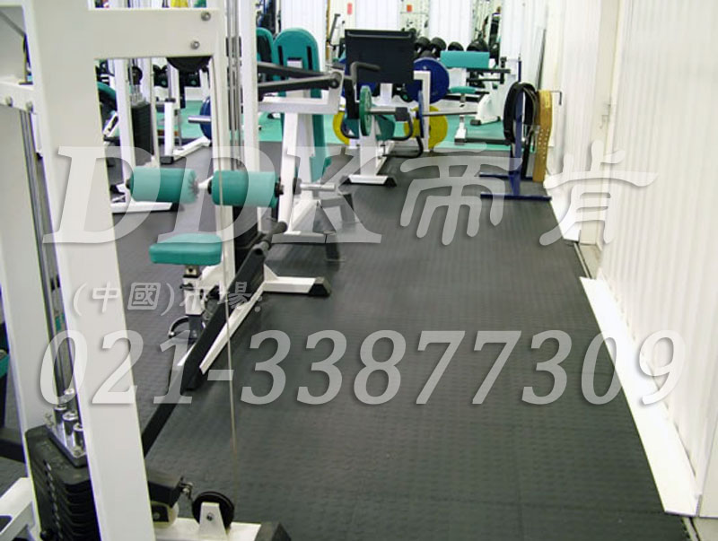 室内健身房运动地面材料（29）_灰色