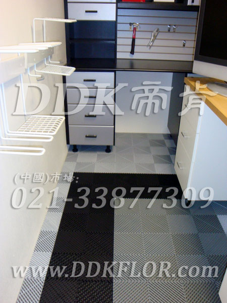 灰色相间黑色（5）快速拼装型办公室地板砖