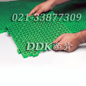 绿色_漏水式拼接型PVC地材30*30cm